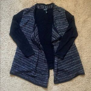 White House Black Market Open Cardigan Sweater